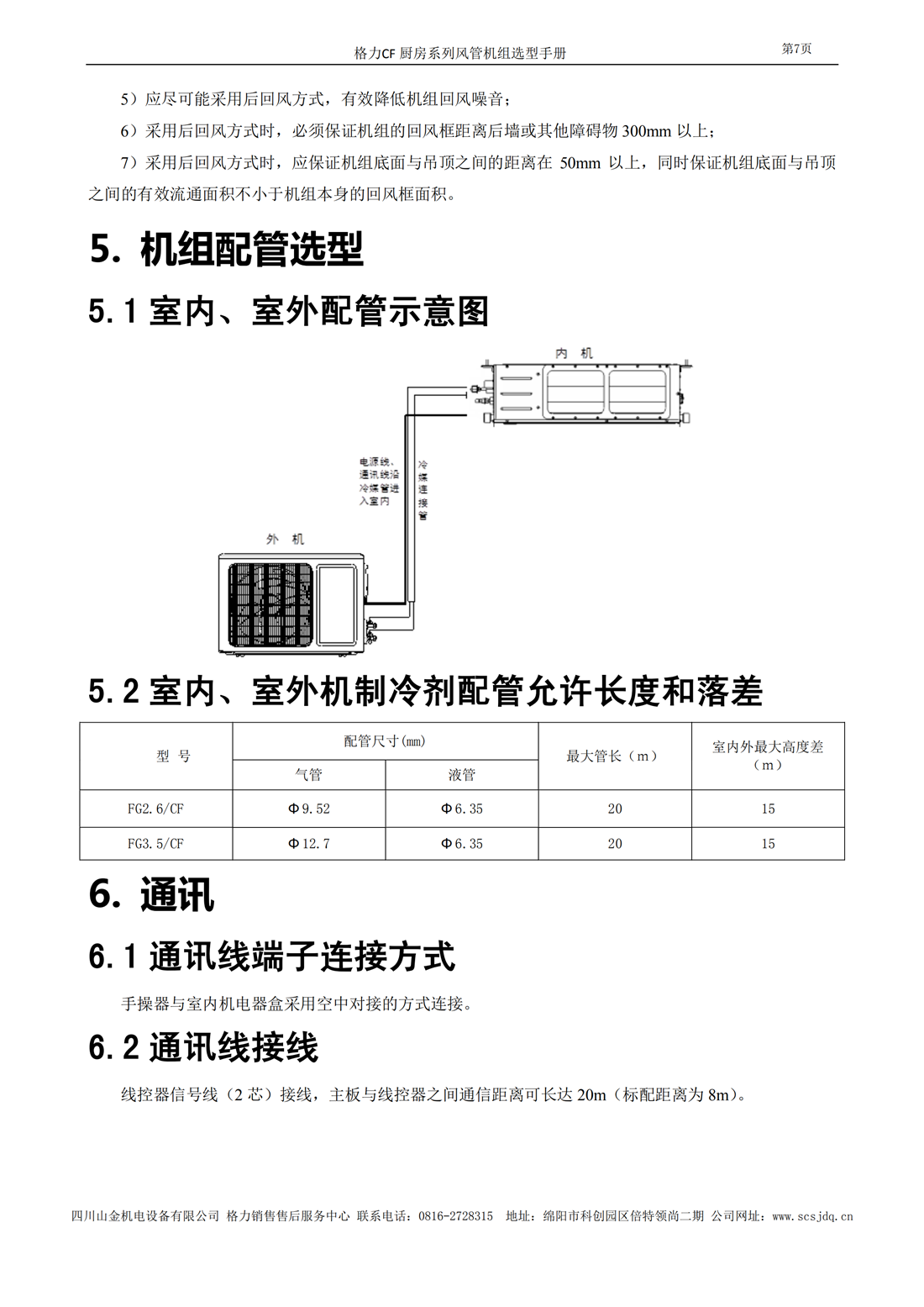 CF厨房系列风管送风式空调机组选型手册_08.png